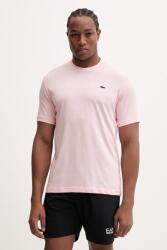 Lacoste T-shirt férfi pamut - rózsaszín M - answear - 18 890 Ft