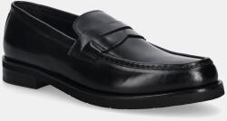 Baldinini bőr mokaszin - fekete Férfi 45