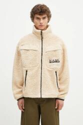 Napapijri gyapjú pulóver T-Jaman Fz - bézs XL