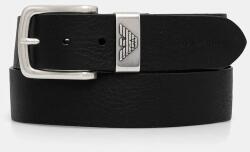 Emporio Armani férfi bőr öv - fekete 115 - answear - 30 990 Ft