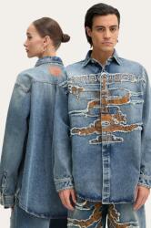 Y/Project farmering EVERGREEN PARIS' BEST PATCH DENIM SHIRT - kék M