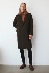 MEDICINE kabát gyapjú keverékből - barna L - answear - 22 690 Ft