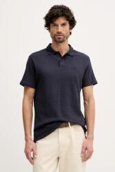 Barbour pamut póló Westerdale - sötétkék XL