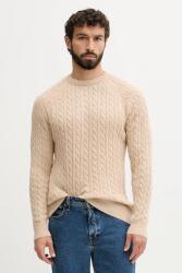 Lindbergh pulóver gyapjúkeverékből - bézs XL