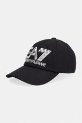 EA7 Emporio Armani baseball sapka pamut - fekete M - answear - 18 790 Ft