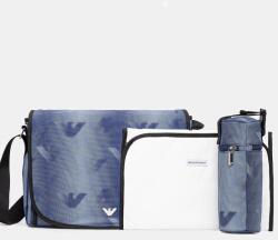 Emporio Armani pelenkatáska pelenkázó funkcióval - kék Univerzális méret