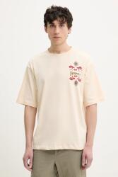 Desigual pamut póló WISCONSIN - bézs L