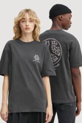 Samsoe Samsoe pamut póló SAJOURNAL - szürke L