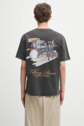 Filling Pieces pamut póló Band - szürke L