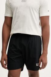 EA7 Emporio Armani edzős rövidnadrág - fekete M - answear - 28 990 Ft