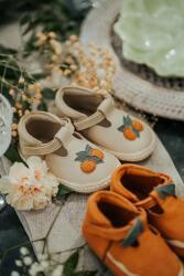 Donsje csecsemő bőrcipő Yames Shoes Arancia - bézs 15/16