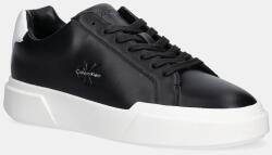 Calvin Klein bőr sportcipő CHUNKY CUPSOLE LACEUP LTH - fekete Férfi 43 - answear - 33 960 Ft