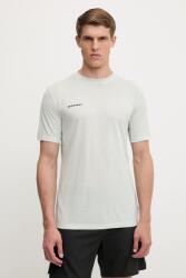 MAMMUT sportos póló Massone Light - türkiz L