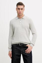 Barbour pulóver gyapjúkeverékből Smeaton - szürke XXL - answear - 33 990 Ft