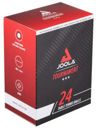 JOOLA Pingponglabda készlet, 24 db fehér JOOLA TOURNAMENT 40+ (44323) - sportjatekshop