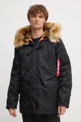Alpha Industries rövid kabát N3B VF 59 - fekete M