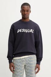 Desigual pamut melegítőfelső PHIL - sötétkék M