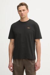 Aeronautica Militare pamut póló - fekete 3XL - answear - 18 990 Ft
