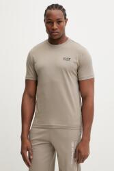 EA7 Emporio Armani pamut póló - bézs XL - answear - 24 990 Ft