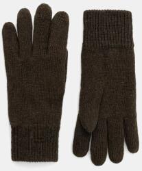 Barbour gyapjú kesztyű Carlton - zöld Univerzális méret