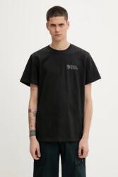 Fjall Raven pamut póló Fjällräven Heavy Classic T-shirt - fekete L