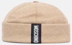 Moschino gyapjú sapka - bézs Univerzális méret - answear - 30 990 Ft