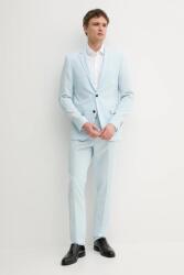 Lindbergh öltöny - kék 54 - answear - 44 990 Ft