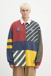 AMBUSH pamut melegítőfelső Patchwork Rugby Shirt - többszínű M