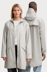 RAINS rövid kabát 12020 Long Jacket - szürke XS - answear - 19 990 Ft