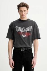 The Kooples pamut póló - szürke S - answear - 59 990 Ft