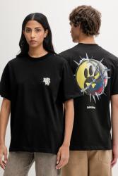 Barrow pamut póló - fekete S - answear - 33 990 Ft