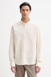 Les Deux selyem ruha Konrad - bézs L - answear - 44 990 Ft