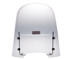 WMX Parbriz moto scuter cu prinderi, montaj universal 450mm H-490mm (00001266)