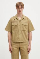 Helmut Lang pamut ing BOXY. FIELD. SHRT. COMP - zöld M