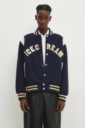 Icecream bomber dzseki Drippy Varsity Jacket - sötétkék L