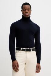 Sisley gyapjúkeverék pulóver - sötétkék S - answear - 19 090 Ft