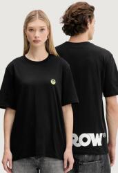 Barrow pamut póló - fekete S - answear - 16 890 Ft