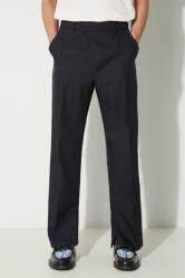 424 gyapjú nadrág - sötétkék L