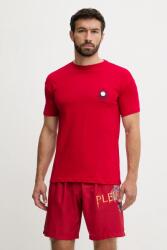 Plein Sport pamut póló - piros XXL