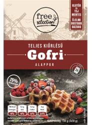  Free selection teljes kiőrlésű gofri alappor 3x50g 150 g - mamavita