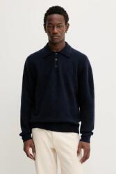 Filippa K pulóver gyapjúkeverékből - sötétkék L