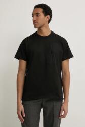 G-Star pamut póló - fekete L - answear - 20 590 Ft