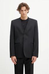 MM6 Maison Margiela gyapjú kabát x MM6 Wardro - fekete L