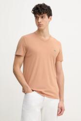Lacoste t-shirt férfi pamut - narancssárga M - answear - 16 090 Ft