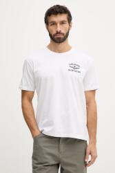 Aeronautica Militare pamut póló - fehér S - answear - 22 990 Ft