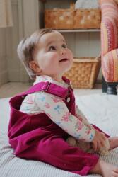 Konges Sløjd gyerek nadrág BARBARA OVERALL - burgundia 92