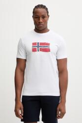 Napapijri pamut póló MAHSA - fehér S