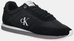 Calvin Klein sportcipő RETRO RUNNER ESS MIX MAT - fekete Férfi 43 - answear - 39 890 Ft