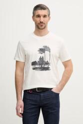 JOOP! pamut póló - bézs M - answear - 22 990 Ft