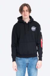 Alpha Industries felső Space Shuttle Hoody - fekete L